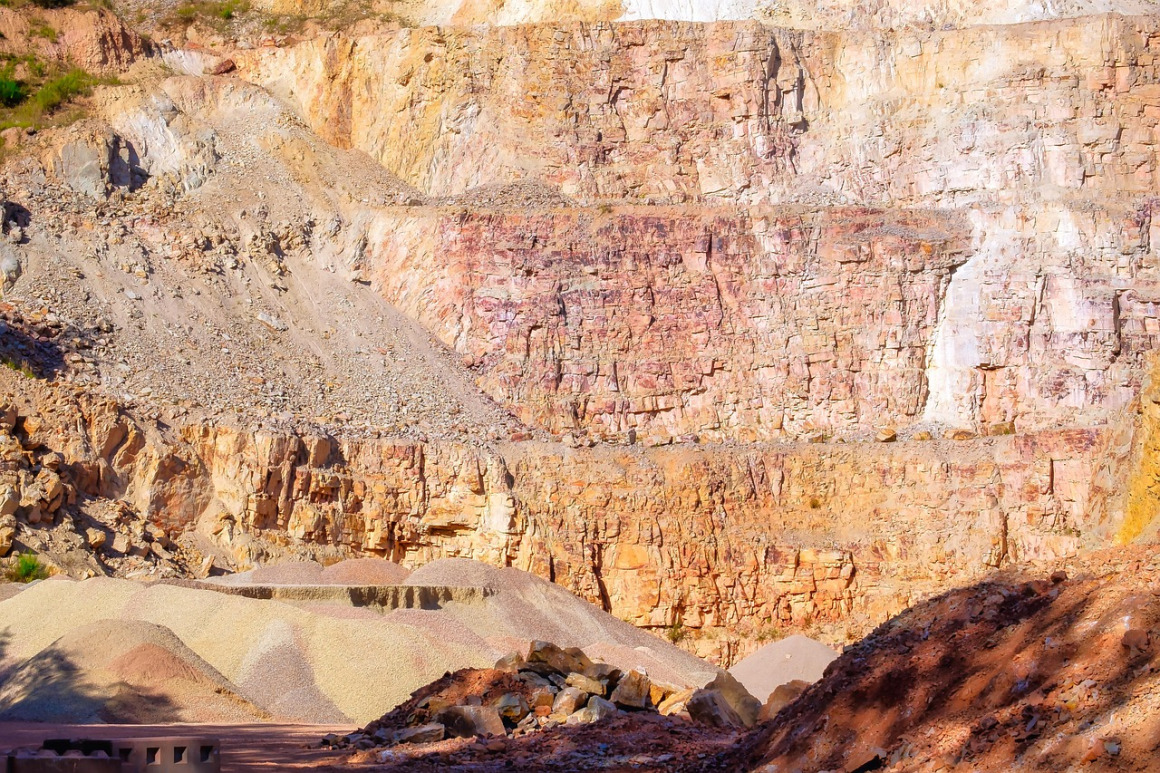 open pit mine operations